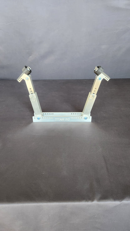 Trailer mount with 12 inch base